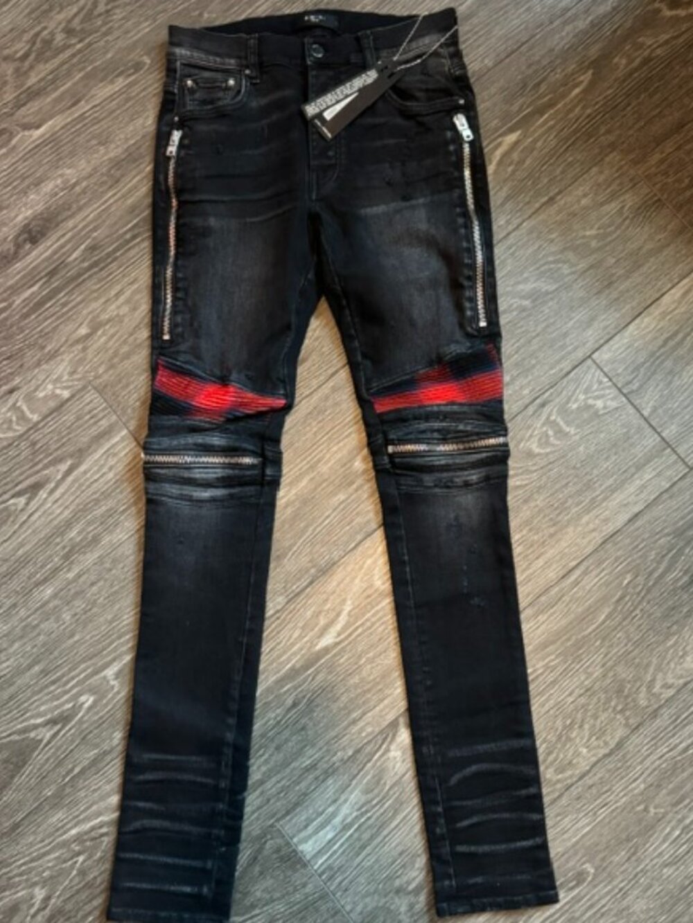 Brand New! AMIRI "Aged Black" Men's Size 29 Skinny Jeans